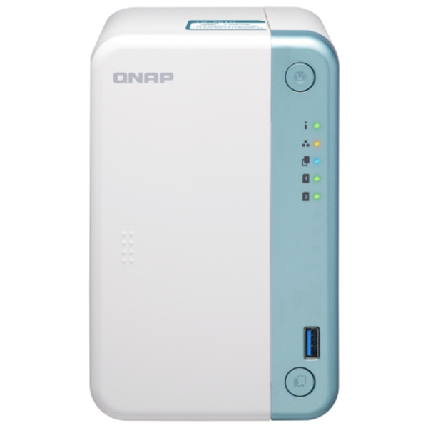 Сетевое хранилище QNAP TS-251D Белый  photo 2