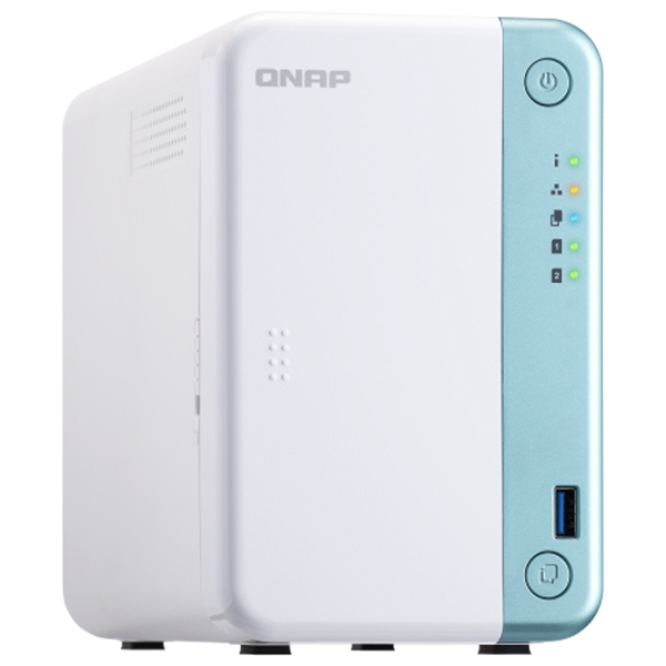 Сетевое хранилище QNAP TS-251D Белый  photo 3