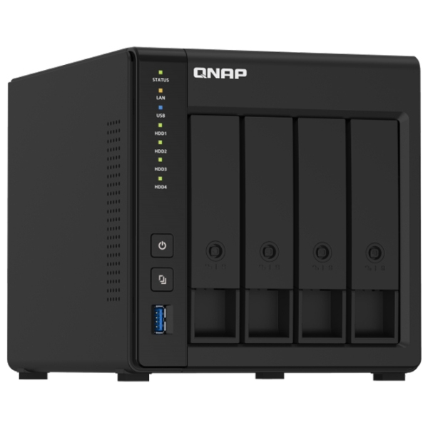 Сетевое хранилище QNAP TS-451D2 Черный  photo 2