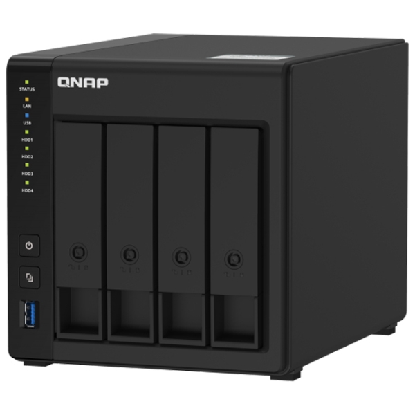 Сетевое хранилище QNAP TS-451D2 Черный  photo 5