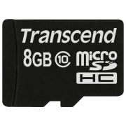 MicroSD Card Transcend MicroSD Card 8 GB 