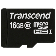MicroSD Card Transcend SD Card 16 GB 