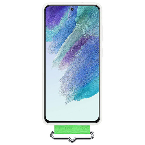 Husă pentru smartphone Samsung Galaxy S21 FE (EF-GG990TWEG) White Samsung, TPU, Back photo 2
