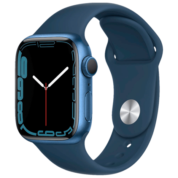 Умные часы Apple Watch Series 7 Синий 1.9" | 41 мм | Алюминий/ Фторэластомер
| MKN13RB/ A photo 1