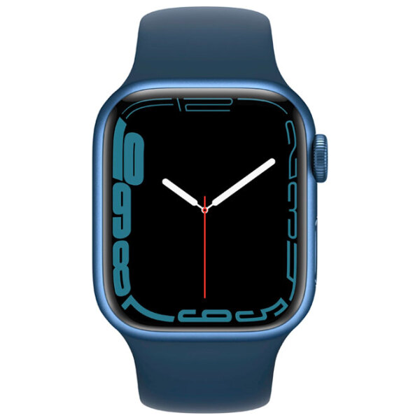 Умные часы Apple Watch Series 7 Синий 1.9" | 41 мм | Алюминий/ Фторэластомер
| MKN13RB/ A photo 2