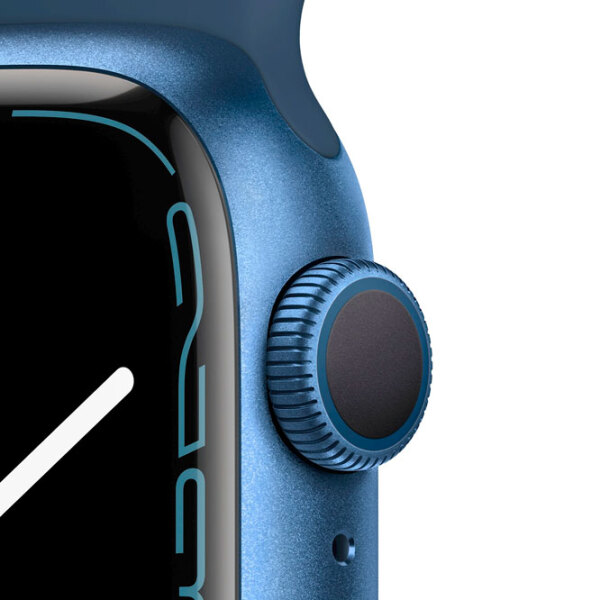 Умные часы Apple Watch Series 7 Синий 1.9" | 41 мм | Алюминий/ Фторэластомер
| MKN13RB/ A photo 3