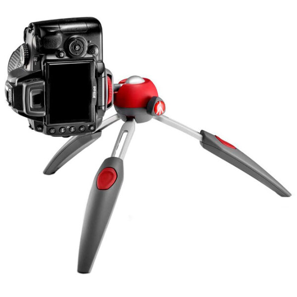 Штатив Manfrotto MINI PIXI EVO Красный  / Красный photo 3