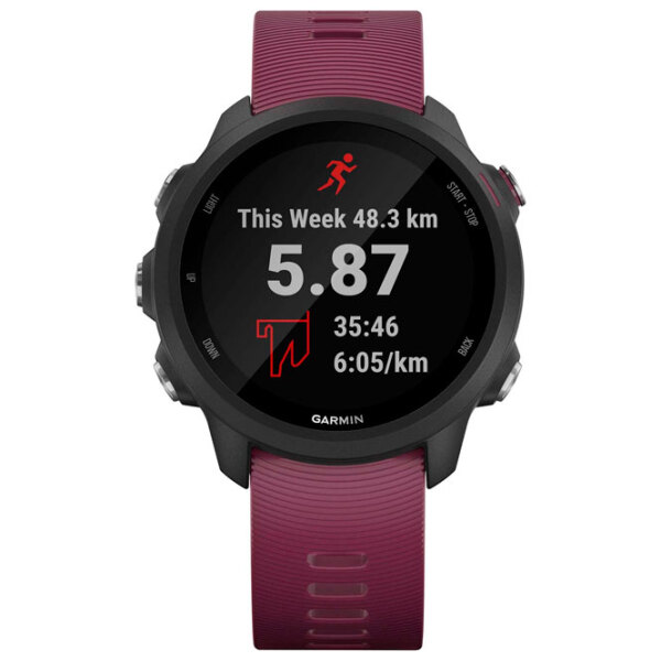Ceas inteligent Garmin Forerunner 245 Merlot 1.2" | 30.4 mm | Polimer/Silicon
| 010-02120-11 photo 2
