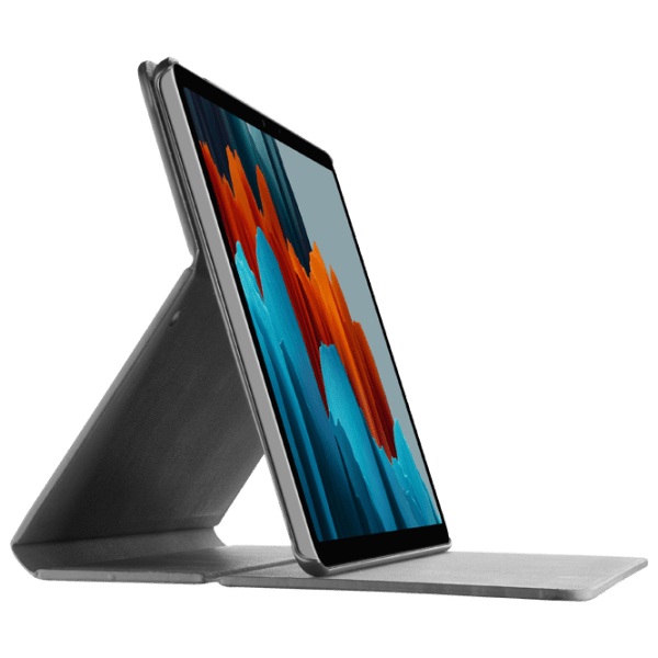 Husă pentru tabletă Samsung Galaxy Tab s7+/ S7 FE (T730/ T736) Black Cellularline, 12.4", Leather photo 2