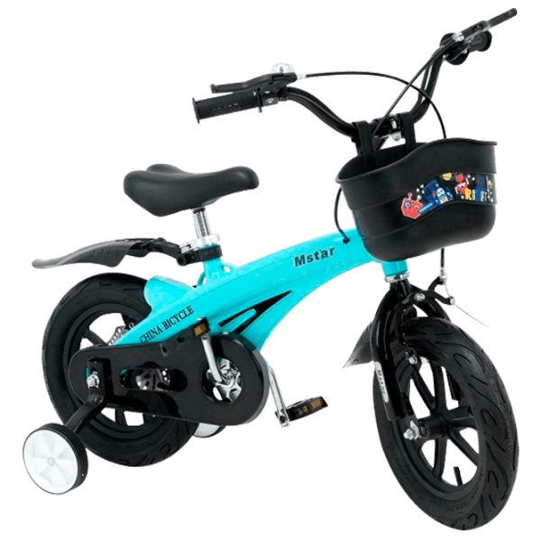 Bicicletă Glamvers Speed 12 12" Blue Black Metal / Pentru copii photo 1