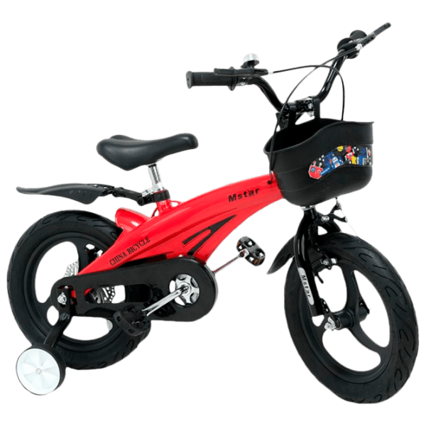 Bicicletă Glamvers Speed 14 14" Red Black Metal / Pentru copii photo 1