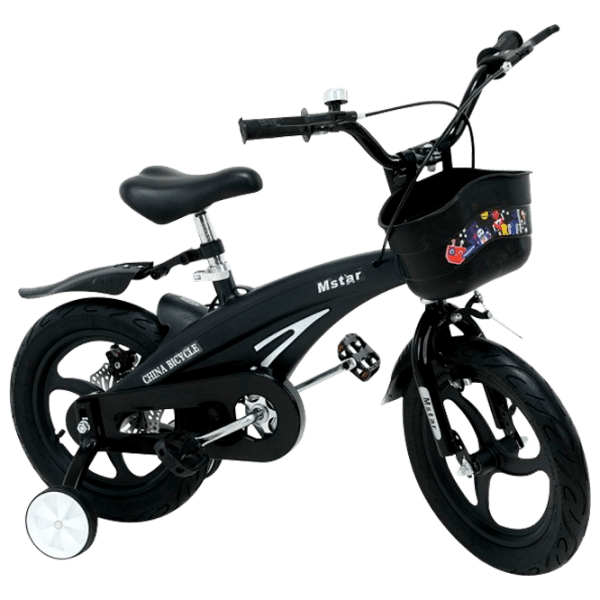 Bicicletă Glamvers Speed 14 14" Black  Metal / Pentru copii photo 1