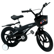 Bicicletă Glamvers Speed 14 14" Black  Metal / Pentru copii