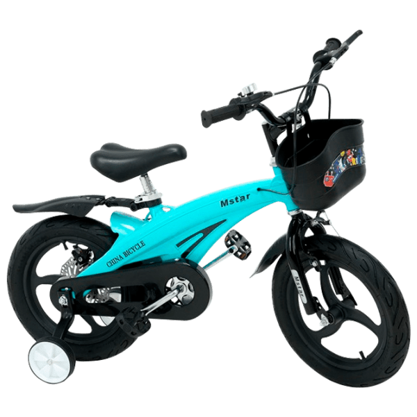 Bicicletă Glamvers Speed 14 14" Blue Black Metal / Pentru copii photo 1
