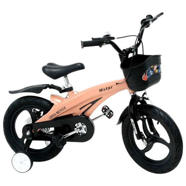 Bicicletă Glamvers Speed 14 14" Gold Black Metal / Pentru copii photo 1