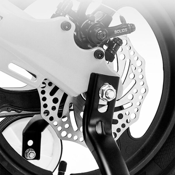 Bicicletă Glamvers Speed 214 12" Red Black Metal / Pentru copii photo 6