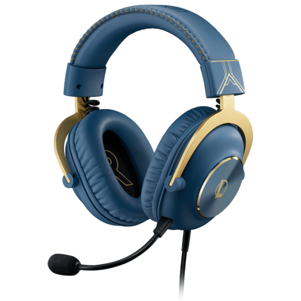 Căști Logitech G Pro X LOL Blue Cu fir/ Gaming/ Over the ear photo 1