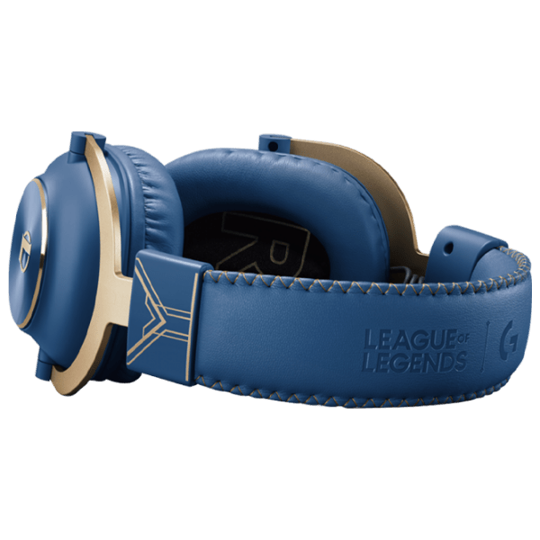 Căști Logitech G Pro X LOL Blue Cu fir/ Gaming/ Over the ear photo 5