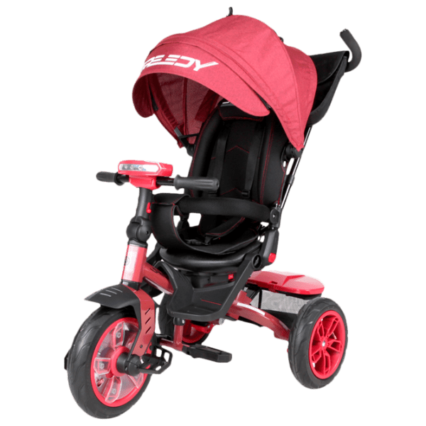Triciclu Lorelli Speedy Air Red Aluminiu/ Pentru copii photo 1