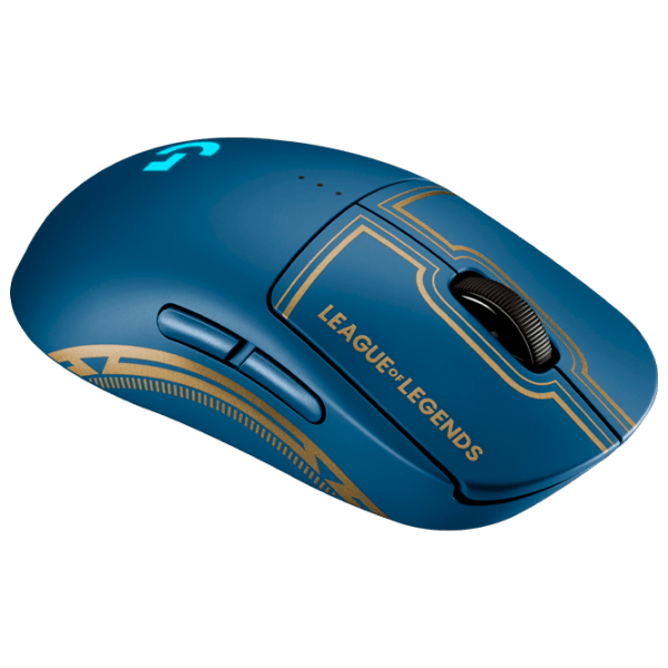 Mouse Logitech G Pro LOL Blue Fără fir / 25600 dpi photo 4