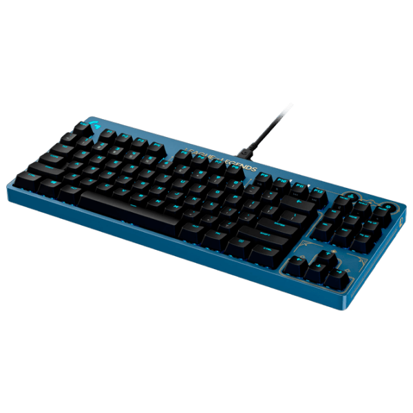 Клавиатура Logitech G Pro LOL Синий Игровой, Проводная photo 3