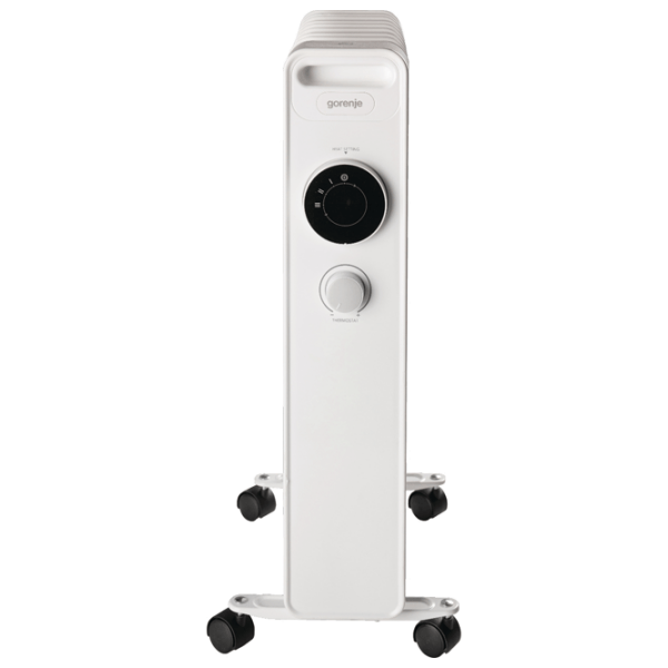 Масляный обогреватель Gorenje OR2000M Белый 15 м&sup2;, 2000 Вт, 9 секций photo 2