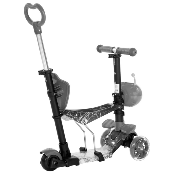 Trotinetă pentru copii cu trei roți Lorelli Smart Plus (10390030003) Blue 3 ani, 20 kg, Din plastic cu silicon photo 3
