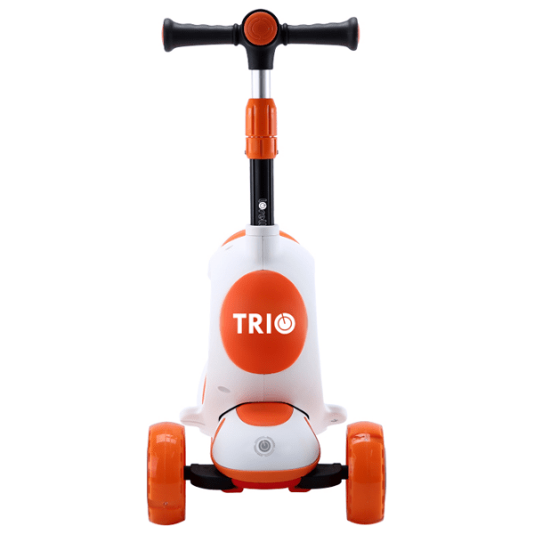 Детский трёхколёсный самокат Lorelli Trio (10390150003) Оранжевый 3 года, 50 кг, Пластиковые с силиконом photo 5