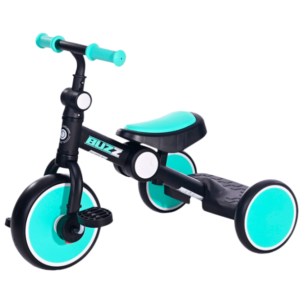 Трицикл Lorelli Buzz Бирюзовый Детский photo 1