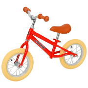 Bicicletă fără pedale Glamvers Berkut 12" Red Beige Metal / Pentru copii