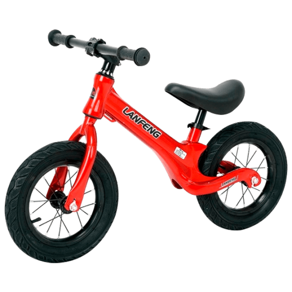 Bicicletă fără pedale Glamvers Orlan 12" Red Black Metal / Pentru copii photo 1