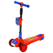 Детский трёхколёсный самокат Glamvers Sheriff (185844) Красный 4 года, 50 кг, Пластиковые с силиконом