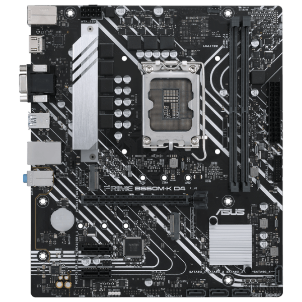 Материнская плата Asus PRIME B660M-K D4 mATX  photo 1