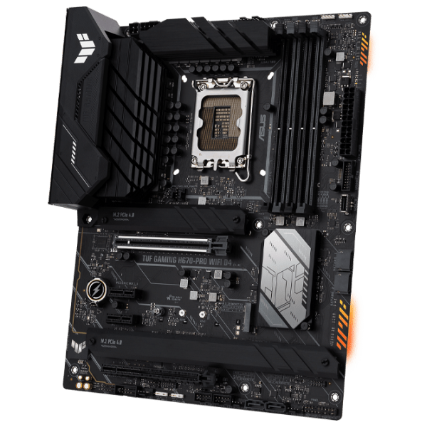 Материнская плата Asus TUF GAMING H670-PRO WIFI D4 ATX  photo 3
