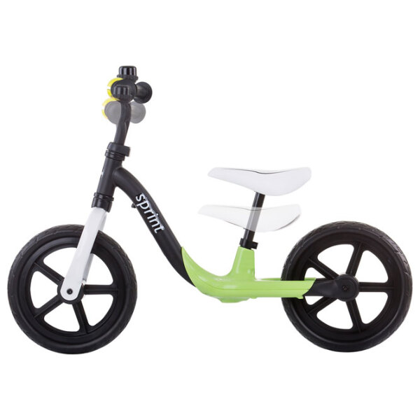 Bicicletă fără pedale Chipolino Sprint 12" Green White Metal / Pentru copii photo 2