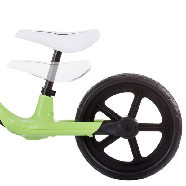 Bicicletă fără pedale Chipolino Sprint 12" Green White Metal / Pentru copii photo 4