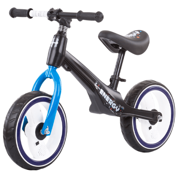 Bicicletă fără pedale Chipolino Energy 12" Blue Black Aliaj de magneziu / Pentru copii photo 1