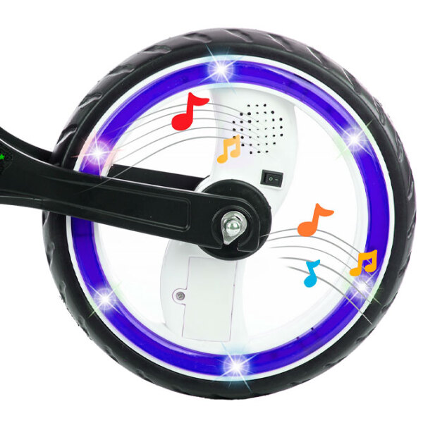Bicicletă fără pedale Chipolino Energy 12" Blue Black Aliaj de magneziu / Pentru copii photo 5