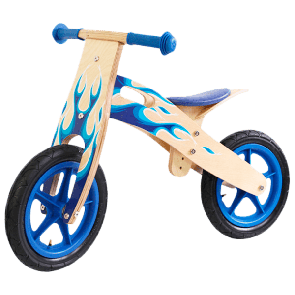 Bicicletă fără pedale Chipolino Balance Blue  Lemn / Pentru copii photo 1