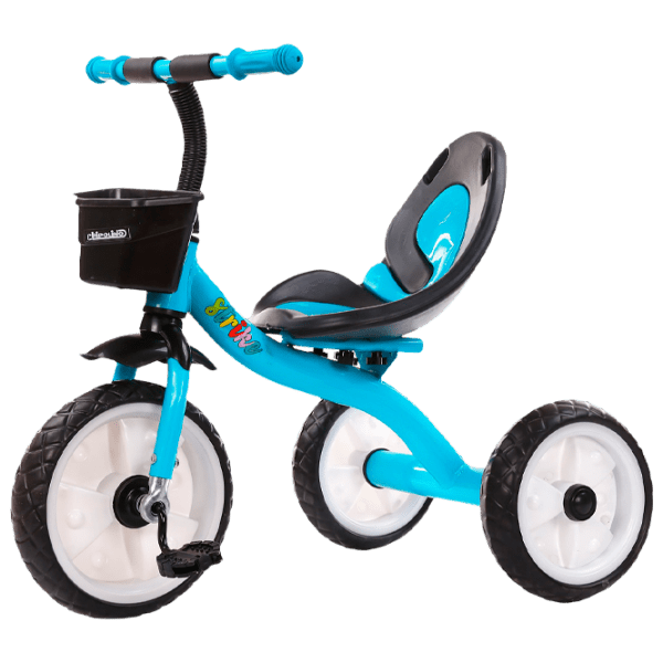 Triciclu Chipolino Strike Blue Metal/ Pentru copii photo 1