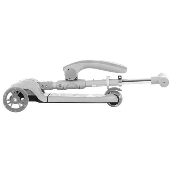 Детский трёхколёсный самокат Chipolino Neo Rider (3800931041915) Розовый 2 года, 50 кг, Пластиковые с силиконом photo 4