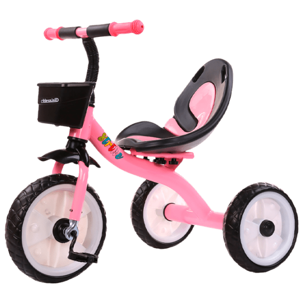 Triciclu Chipolino Strike Pink Metal/ Pentru copii photo 1