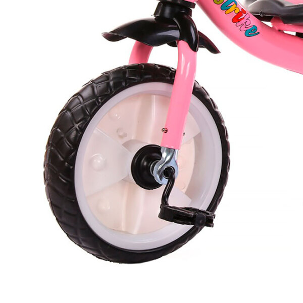 Triciclu Chipolino Strike Pink Metal/ Pentru copii photo 2