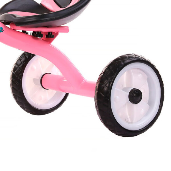 Triciclu Chipolino Strike Pink Metal/ Pentru copii photo 3
