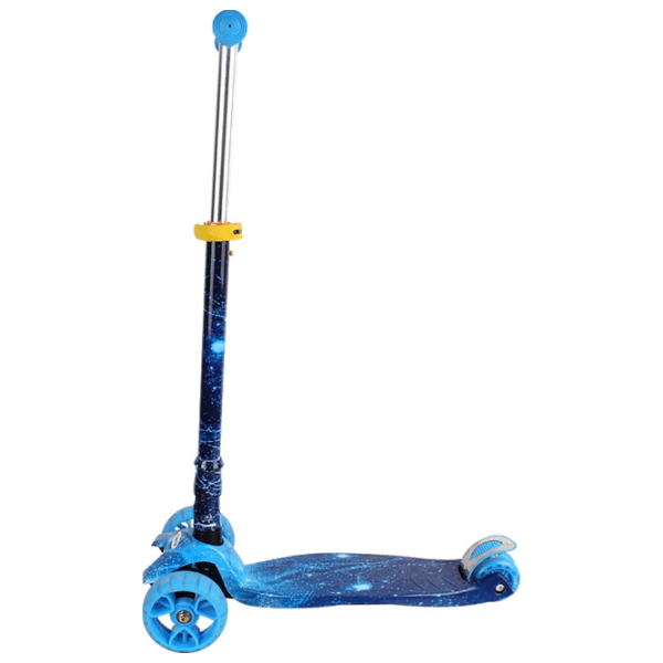 Детский трёхколёсный самокат Chipolino Croxer Evo (2600000089517) Синий 3 года, 50 кг, Пластиковые photo 2