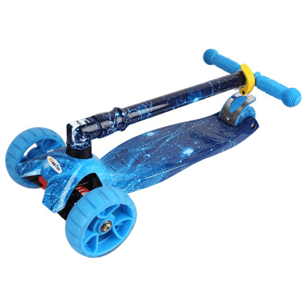 Детский трёхколёсный самокат Chipolino Croxer Evo (2600000089517) Синий 3 года, 50 кг, Пластиковые photo 3