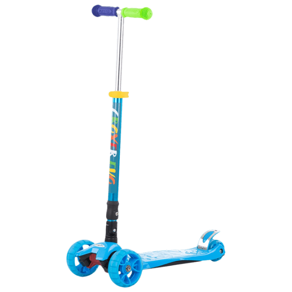 Trotinetă pentru copii cu trei roți Chipolino Croxer Evo (3800931044534) Blue 3 ani, 50 kg, Din plastic photo 1