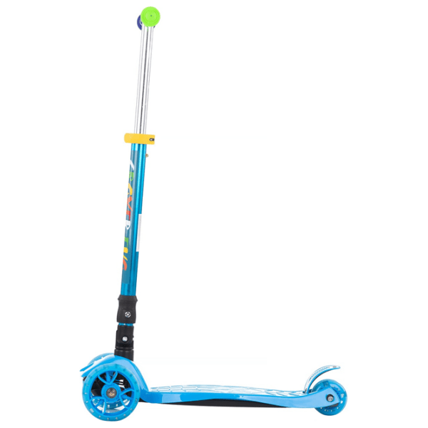 Trotinetă pentru copii cu trei roți Chipolino Croxer Evo (3800931044534) Blue 3 ani, 50 kg, Din plastic photo 2