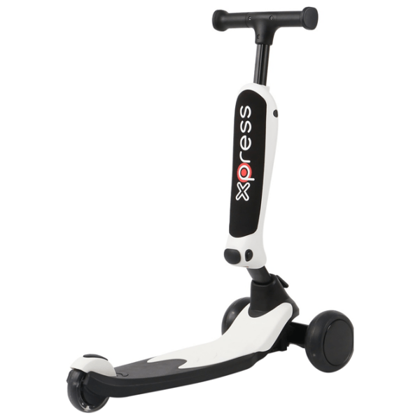 Детский трёхколёсный самокат Chipolino X-Press (3800931042097) Белый 1 год, 50 кг, Пластиковые с силиконом photo 6