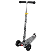 Детский трёхколёсный самокат Chipolino Croxer Evo (3800931037765) Черный 3 года, 50 кг, Пластиковые